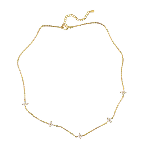 Elysia | 4-leaf necklace