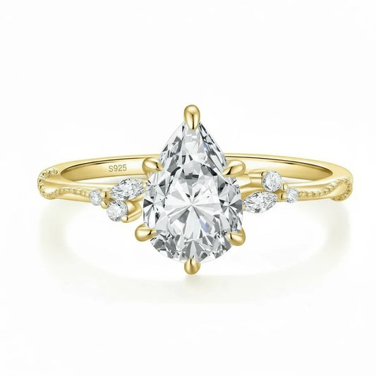 Amalia | Teardrop ring
