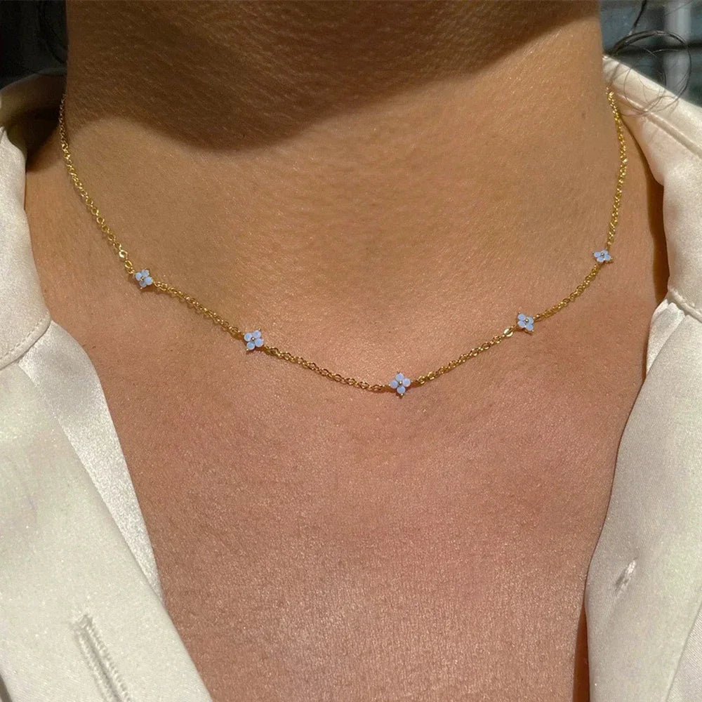 Elysia | 4-leaf necklace