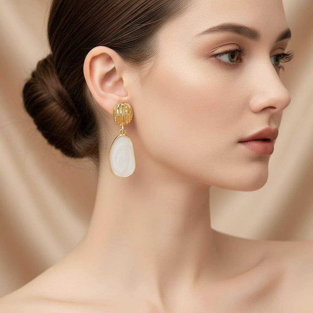 Seren | Pearl earrings